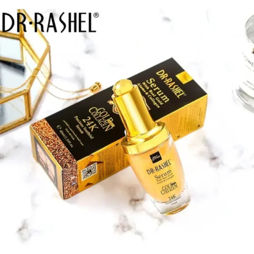 Dr Rashel 24K Gold Collagen Whitening Cream and Serum Combo